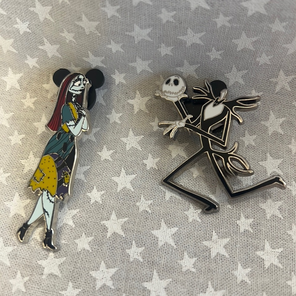 Jack and Sally Keep One Share One Pins